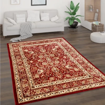 Stück Teppich 160x220 cm LUCHO orientalisch - rot