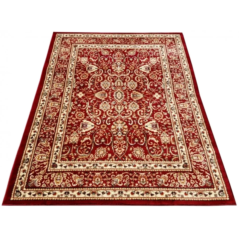 Stück Teppich 160x220 cm LUCHO orientalisch - rot