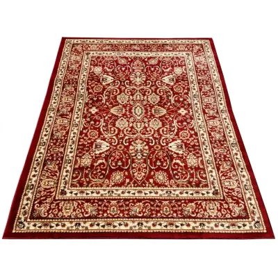Stück Teppich 160x220 cm LUCHO orientalisch - rot
