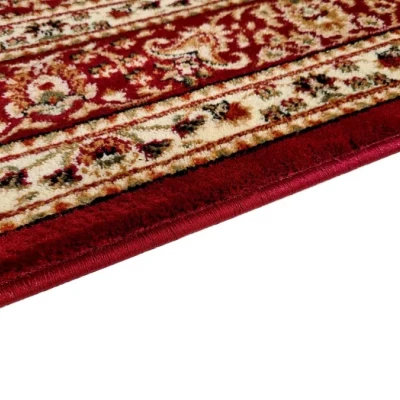 Stück Teppich 160x220 cm LUCHO orientalisch - rot