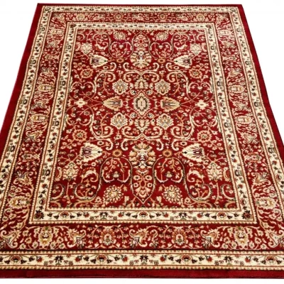 Stück Teppich 70x140 cm LUCHO orientalisch - rot