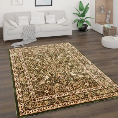 Stück Teppich 150x300 cm LUCHO orientalisch - grün