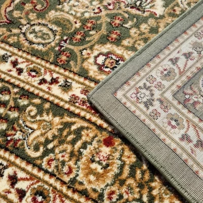 Stück Teppich 60x100 cm LUCHO orientalisch - grün