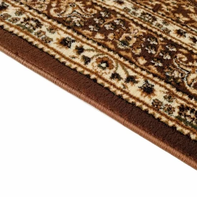 Stück Teppich 140x190 cm LUCHO orientalisch - braun