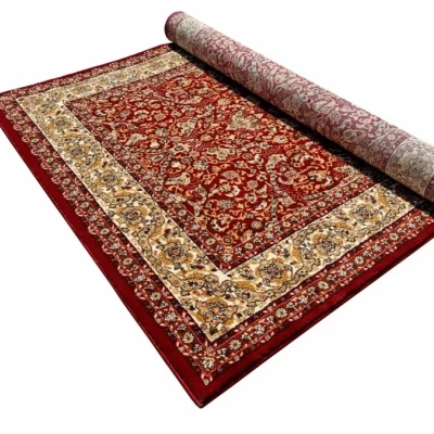 Rechteckiger Teppich 140x190 cm LUCHO orientalisch - rot