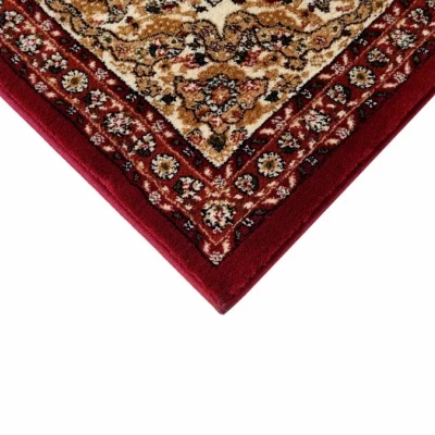 Rechteckiger Teppich 60x100 cm LUCHO orientalisch - rot