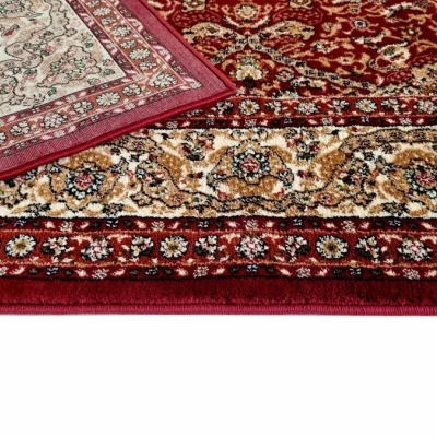 Rechteckiger Teppich 60x100 cm LUCHO orientalisch - rot