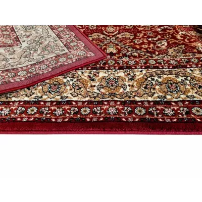 Rechteckiger Teppich 60x100 cm LUCHO orientalisch - rot