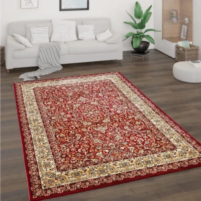 Rechteckiger Teppich 60x100 cm LUCHO orientalisch - rot