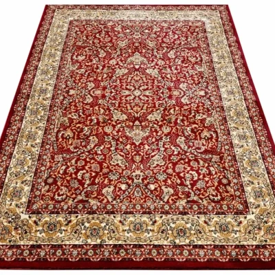 Rechteckiger Teppich 60x100 cm LUCHO orientalisch - rot