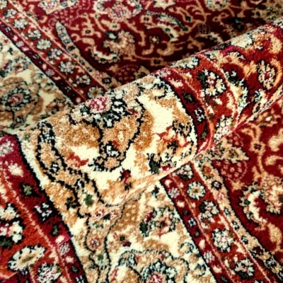 Rechteckiger Teppich 60x100 cm LUCHO orientalisch - rot