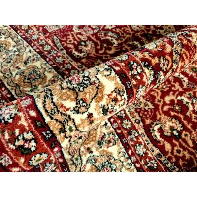 Rechteckiger Teppich 60x100 cm LUCHO orientalisch - rot