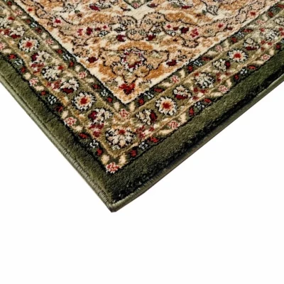 Rechteckiger Teppich 200x300 cm LUCHO orientalisch - grün