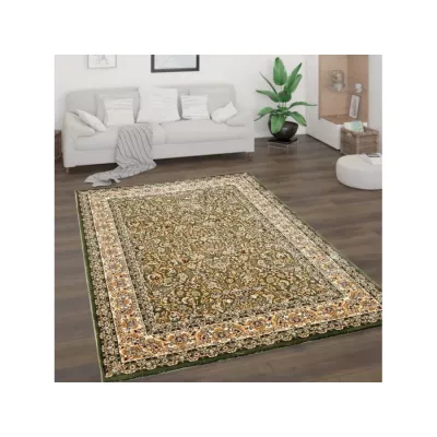 Rechteckiger Teppich 200x300 cm LUCHO orientalisch - grün