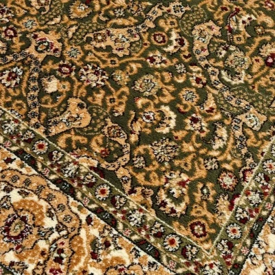 Rechteckiger Teppich 200x300 cm LUCHO orientalisch - grün