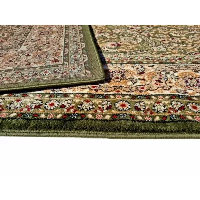 Rechteckiger Teppich 60x100 cm LUCHO orientalisch - grün