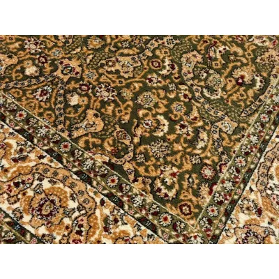 Rechteckiger Teppich 60x100 cm LUCHO orientalisch - grün