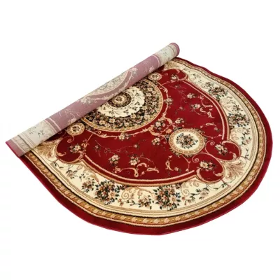 Ovaler Teppich 70x140 cm LUCHO - rot