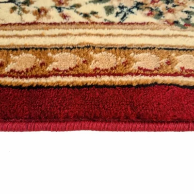 Ovaler Stückteppich 60x100 cm LUCHO - rot