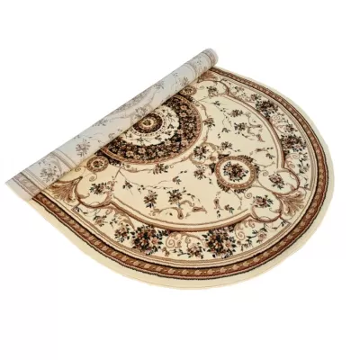 Ovaler Teppich 60x100 cm LUCHO - creme