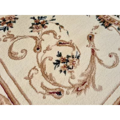 Ovaler Teppich 60x100 cm LUCHO - creme