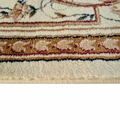Ovaler Teppich 60x100 cm LUCHO - creme