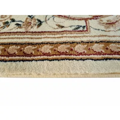 Ovaler Teppich 60x100 cm LUCHO - creme