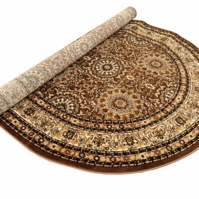 Ovaler Teppich 60x100 cm LUCHO - braun