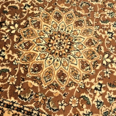 Ovaler Teppich 60x100 cm LUCHO - braun