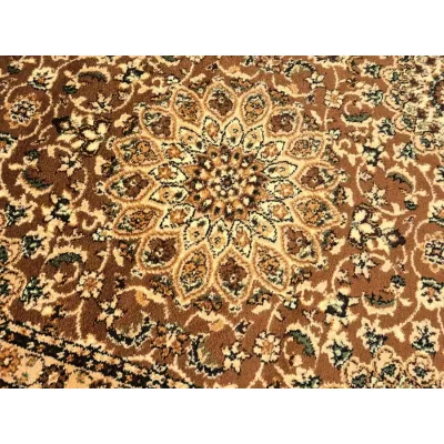Ovaler Teppich 60x100 cm LUCHO - braun