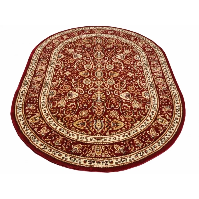 Gemusterter Teppich 70x140 cm LUCHO - rot
