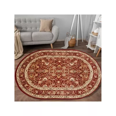 Gemusterter Teppich 60x100 cm LUCHO - rot