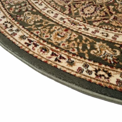 Gemusterter Teppich 160x220 cm LUCHO - grün