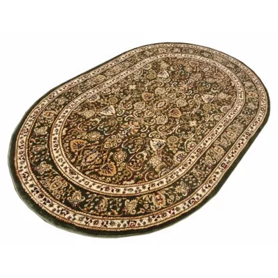 Gemusterter Teppich 70x140 cm LUCHO - grün
