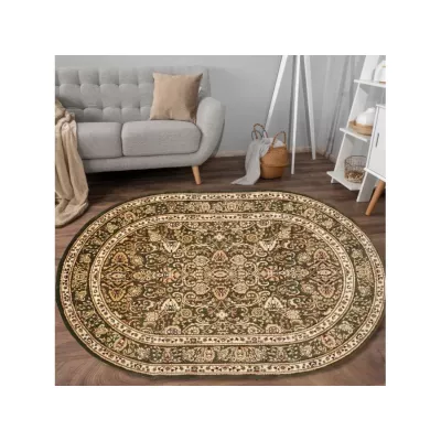 Gemusterter Teppich 70x140 cm LUCHO - grün