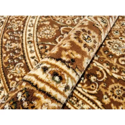 Gemusterter Teppich 70x140 cm LUCHO - braun