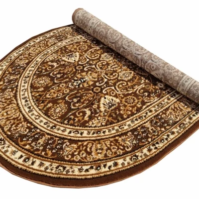 Gemusterter Teppich 70x140 cm LUCHO - braun