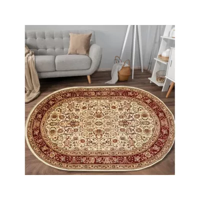 Gemusterter Teppich 200x300 cm LUCHO - Creme