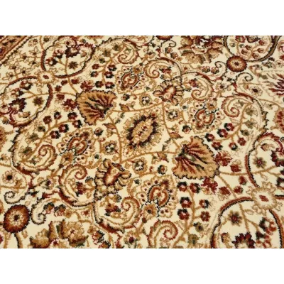 Gemusterter Teppich 160x220 cm LUCHO - creme