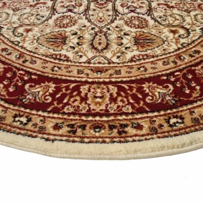 Gemusterter Teppich 160x220 cm LUCHO - creme