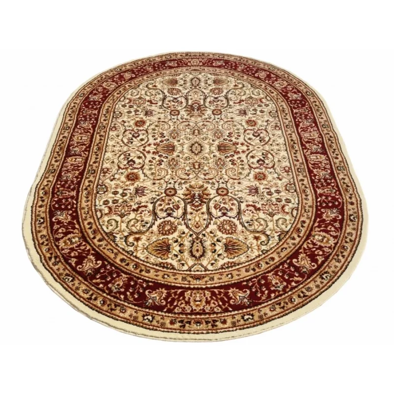Gemusterter Teppich 160x220 cm LUCHO - creme