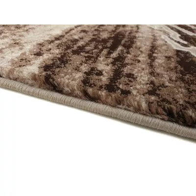 Moderner Stückteppich 150x300 cm DEMIAN - beige / braun