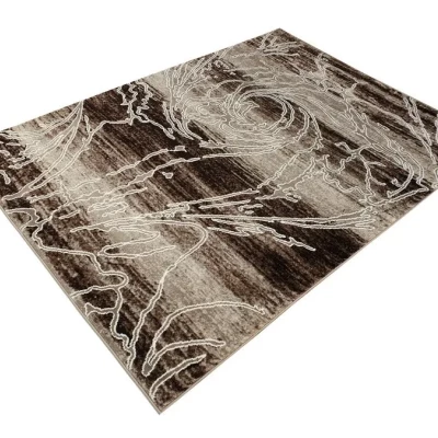 Moderner Stückteppich 150x300 cm DEMIAN - beige / braun
