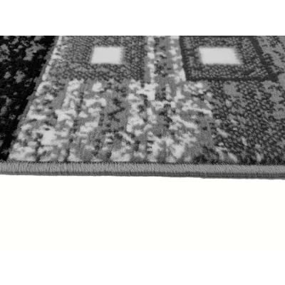 Geometrischer Teppich 50x90 cm LUKEN - grau