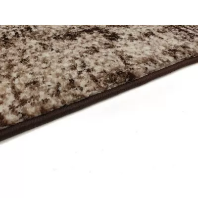 Abstrakter Stückteppich 150x300 cm DEMIAN - braun