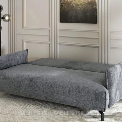 Zweisitzer-Schlafsofa ESCODIO - grau