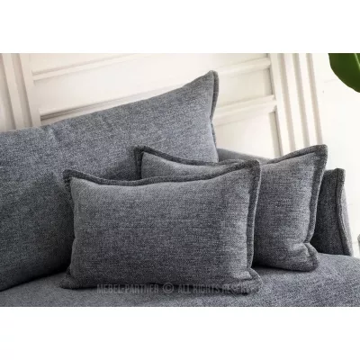 Zweisitzer-Schlafsofa ESCODIO - grau