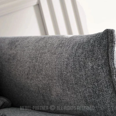 Zweisitzer-Schlafsofa ESCODIO - grau