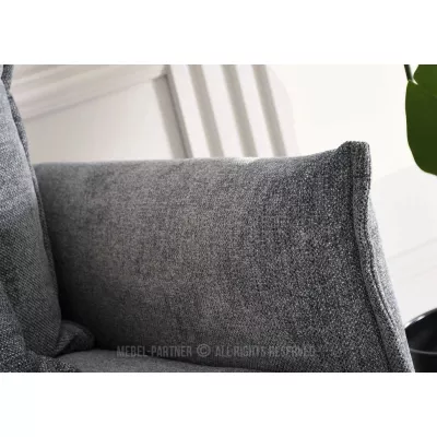 Zweisitzer-Schlafsofa ESCODIO - grau