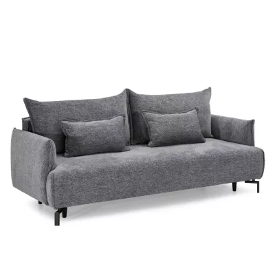 Zweisitzer-Schlafsofa ESCODIO - grau